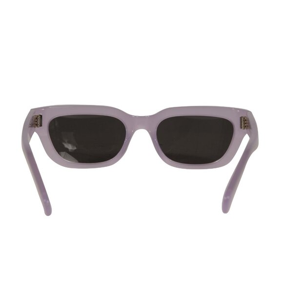 Celine Mens CL401921 Sunglasses Purple Translucent Acetate Square Round Shades - Picture 5 of 12
